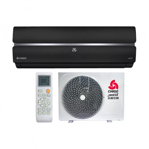 Кондиционер Chigo King Inverter CS-25V3G-1C172 Black фото 2